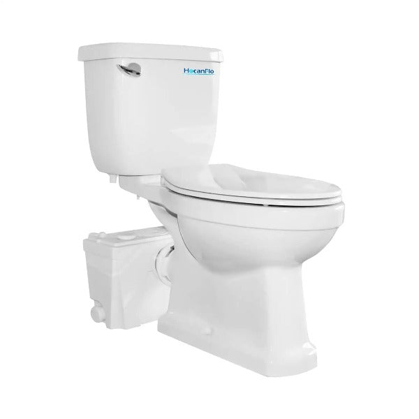 600watt Macerating Toilet with Pump, Upflush Toilet for Basement with  4water Inlets Connect Kitchen Sink Bathroom Included Macerator Pump, Water  Tank