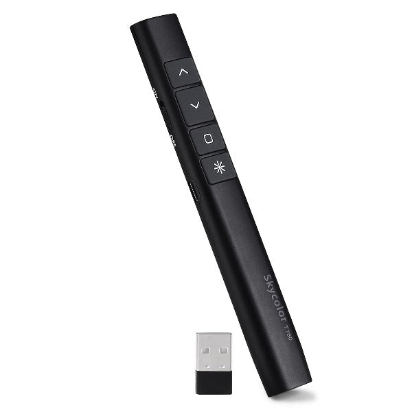 Wireless Presenter Remote Clicker, Laser Light Pointer for