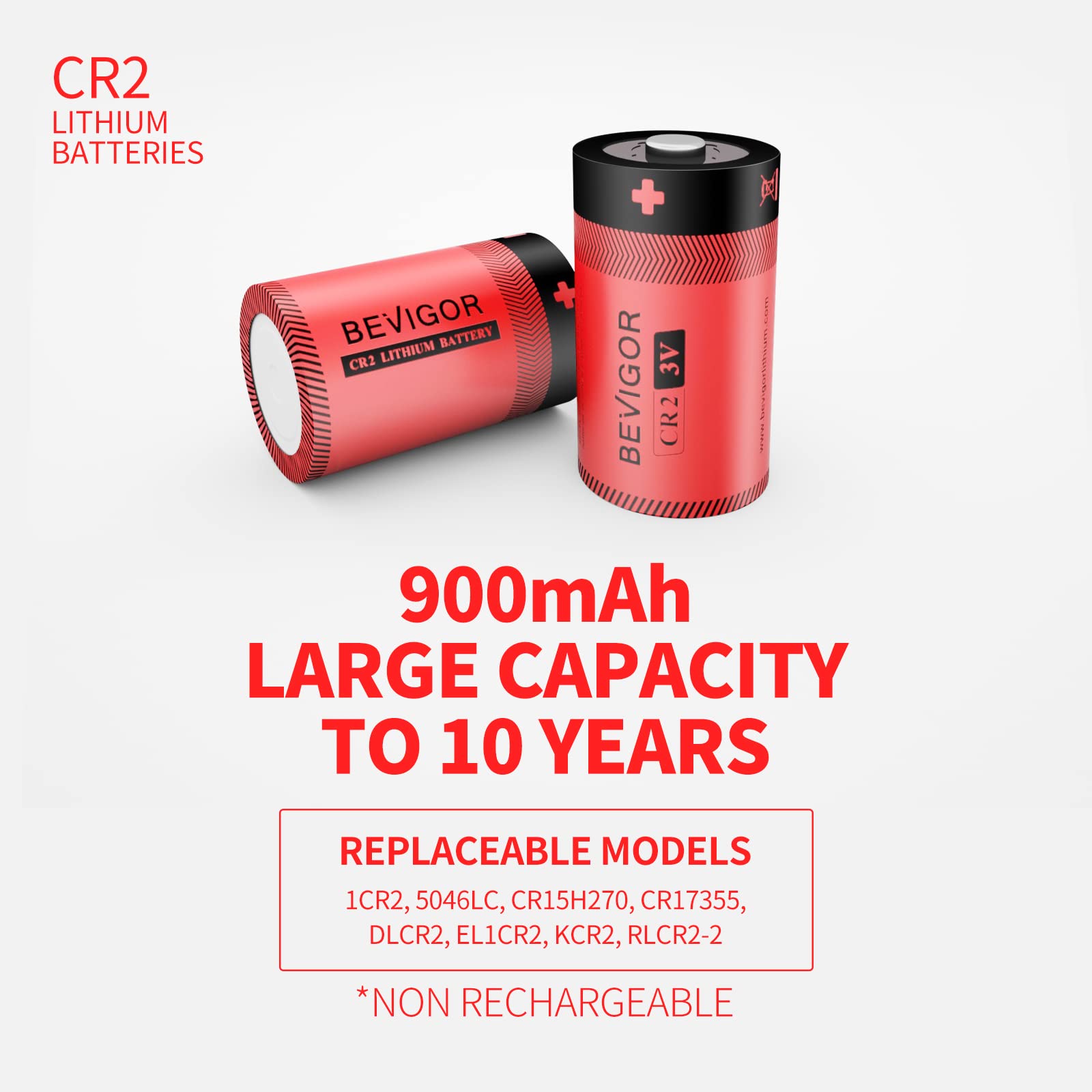 CR2 lithium batteries