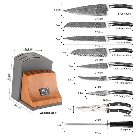 kitchen knife set