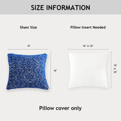 Throw Pillow Covers, Pack of 2 Super Soft Elegant Modern Embossed Patterned Decorative Cushion Covers Boho Throw Pillow Cases for Sofa Bed Car Chair