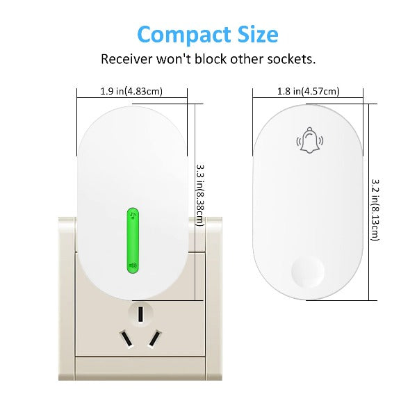 Wireless Doorbell No Battery Needed