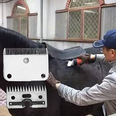 500W Heavy Duty Clippers for Thick Coats Animals Horse Pony Cattle and Large Dogs Livestocks Grooming, 6 Speed