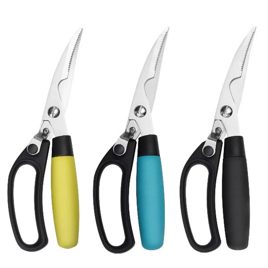 Kitchen Shears Heavy Duty 3-Pack Stainless Steel Kitchen Scissors for Poultry All Purpose Utility Scissors Ultra