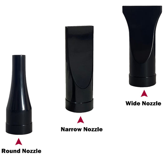 3 Different Nozzles for Pet Dog
