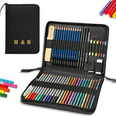 H & B Drawing Art Pencils,145PCS Drawing & Art Supplies Kit for Kids A –  1981Life