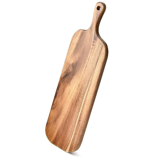 Long Wooden Charcuterie Board Paddle Cheese Board Serving Board 16' x 4.7' Inch