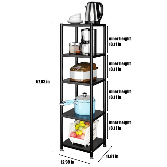 narrow bakers rack