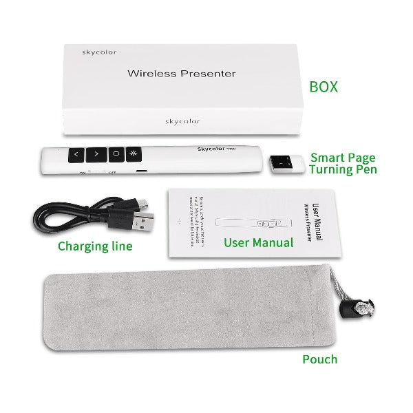 powerpoint clicker with laser pointer