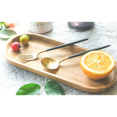 Buy 1 get 1 FREE - Oval Serving Tray and Platters Small Wooden Cheese Plate