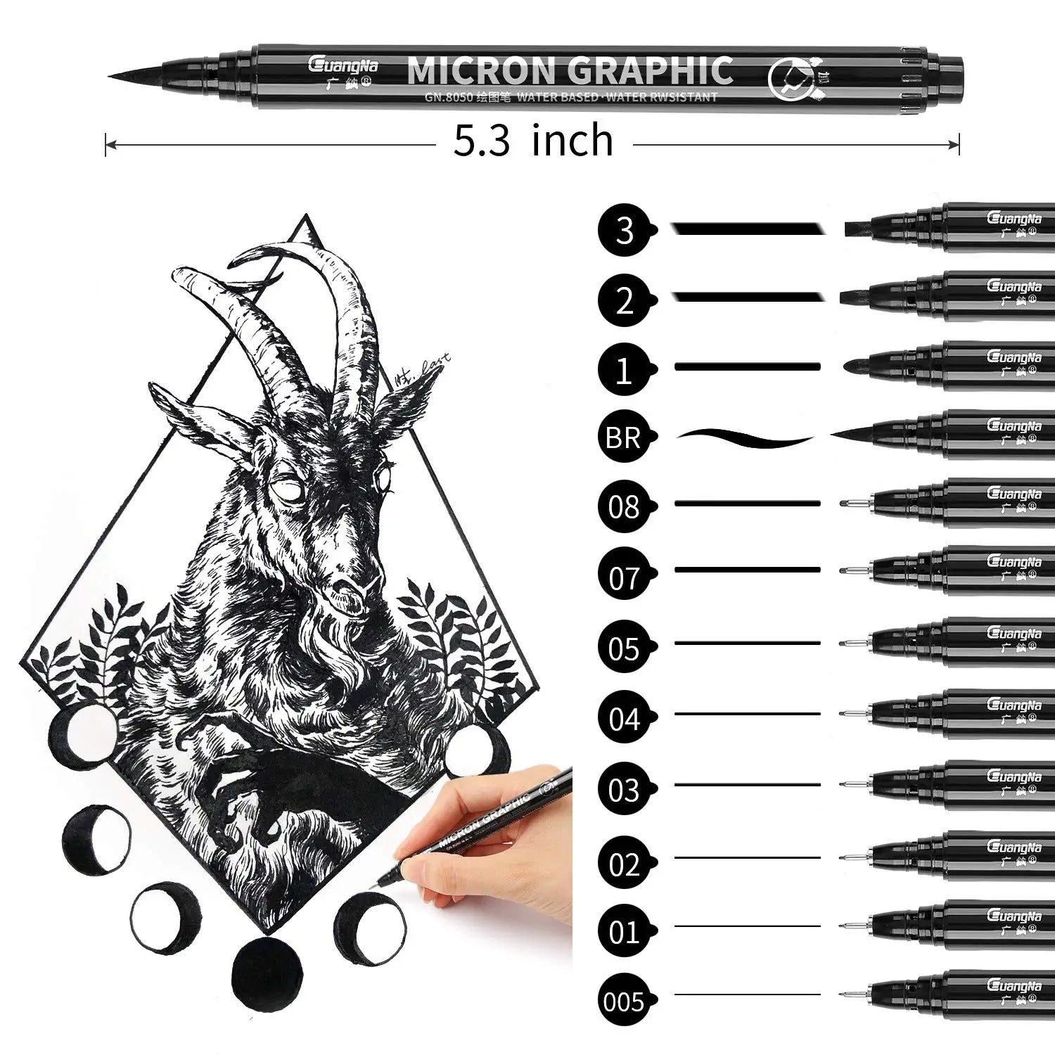 Precision Micro-Line Pens