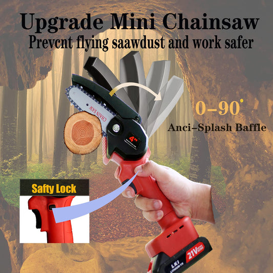 Electric Portable One-Hand Chainsaw