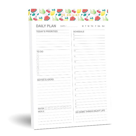 Daily to Do List Notepad