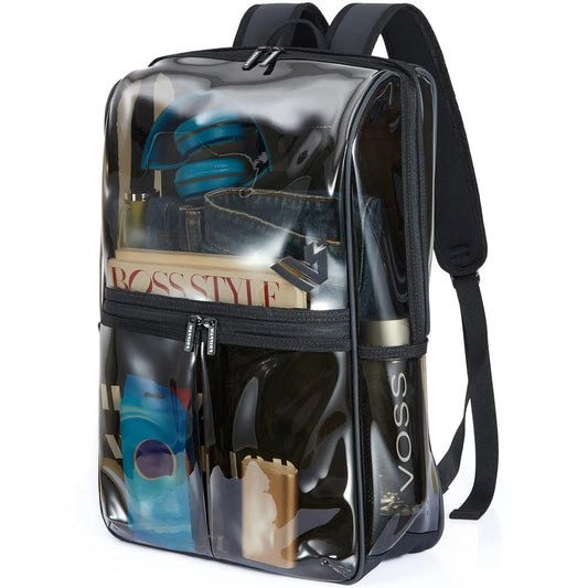 clear laptop backpack