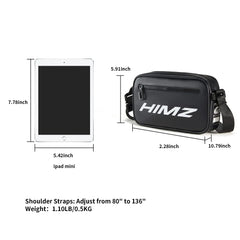 Mini Crossbody Bag Messenger Bag for Men PVC Waterproof Material