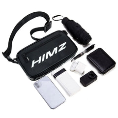 Mini Crossbody Bag Messenger Bag for Men PVC Waterproof Material