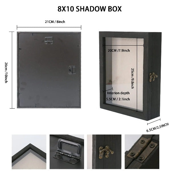 8x10 shadow box