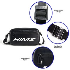 Mini Crossbody Bag Messenger Bag for Men PVC Waterproof Material