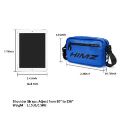 Mini Crossbody Bag Messenger Bag for Men PVC Waterproof Material