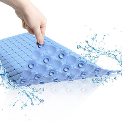 Bath Tub Shower Mat, 38x68, Machine Washable Bathtub Mats with Suction Cups and Drain Holes, Soft on Feet, Shower and Bath Mat