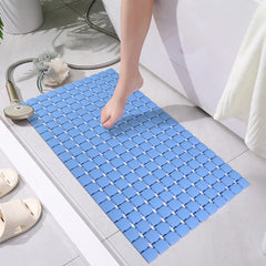 Bath Tub Shower Mat, 38x68, Machine Washable Bathtub Mats with Suction Cups and Drain Holes, Soft on Feet, Shower and Bath Mat