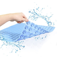 Bath Tub Shower Mat, 38x68, Machine Washable Bathtub Mats with Suction Cups and Drain Holes, Soft on Feet, Shower and Bath Mat