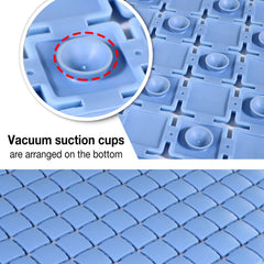 Bath Tub Shower Mat, 38x68, Machine Washable Bathtub Mats with Suction Cups and Drain Holes, Soft on Feet, Shower and Bath Mat