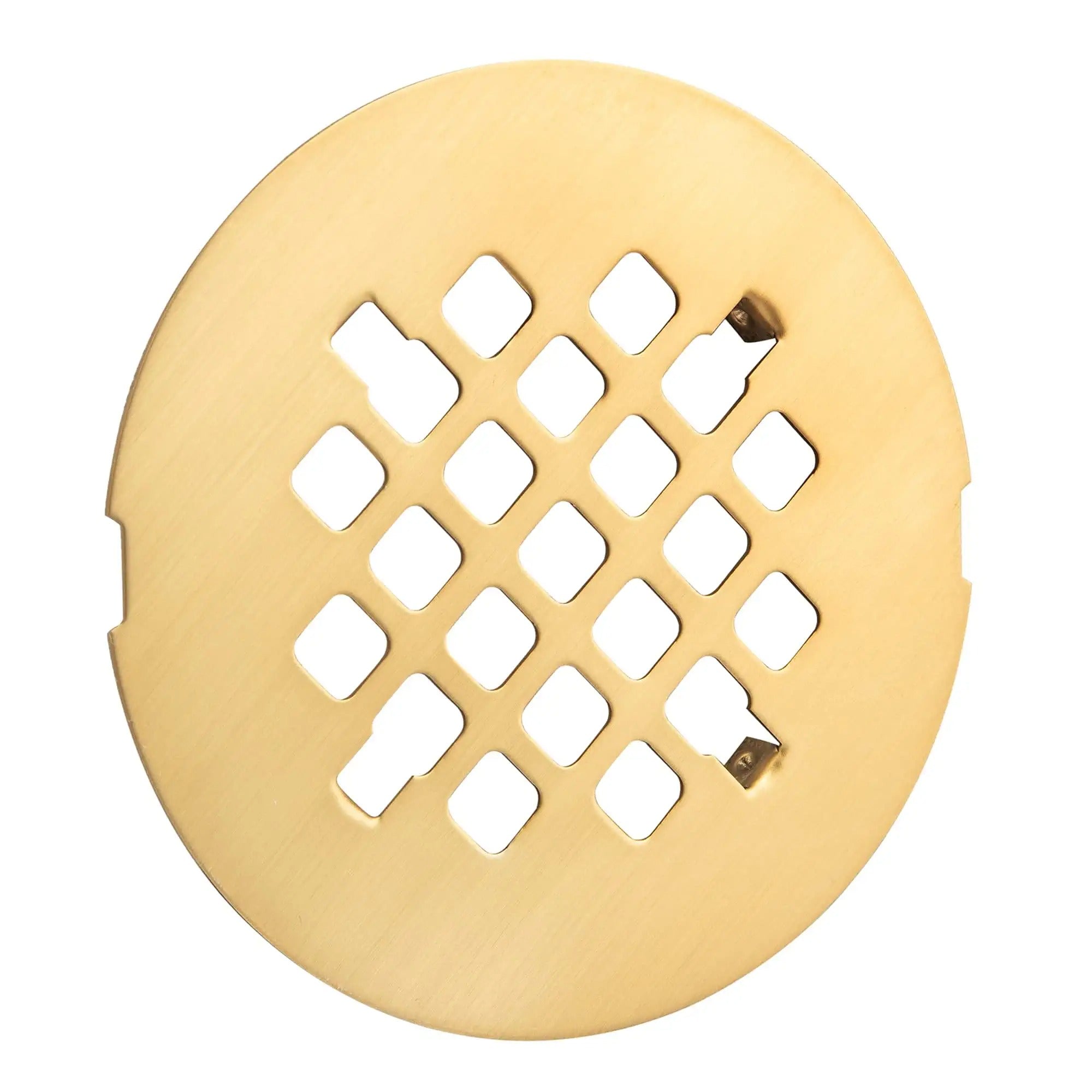 4-1/4” OD Snap-in Shower Drain Cover, Round Shower Drain Strainer Grid –  1981Life