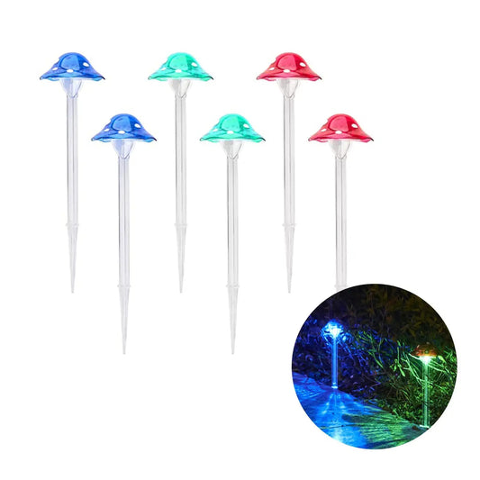 mushroom solar lights