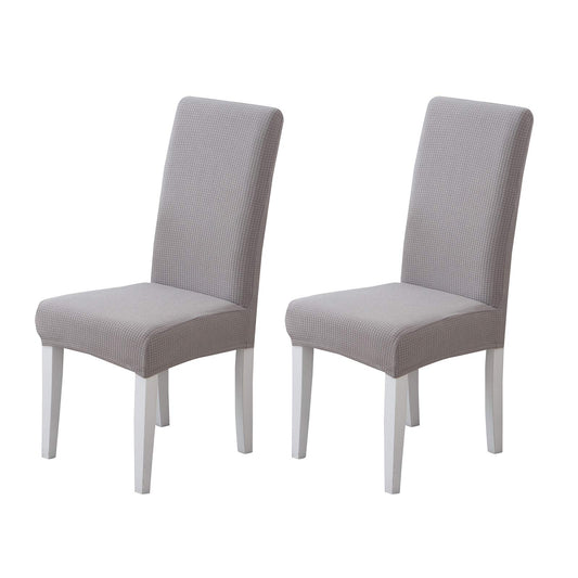 Dining Room Chair Covers 2 Pack Stretch Spandex Chair Slipcovers
