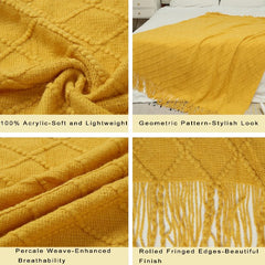 knitted throw blankets