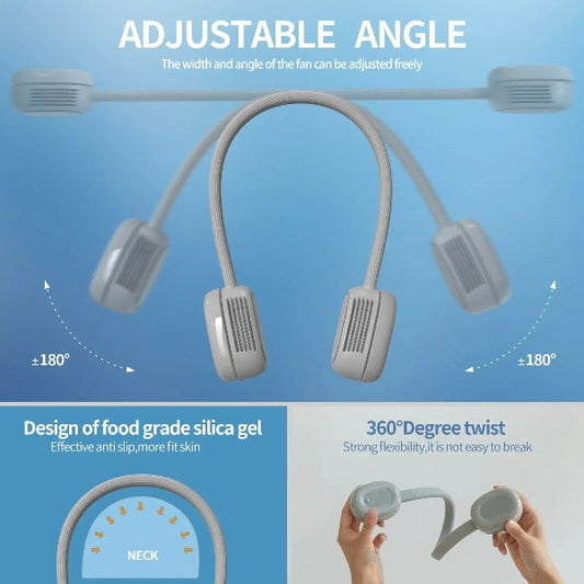 portable neck fans that blow cold air