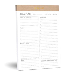 Daily to Do List Notepad