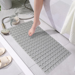 Bath Tub Shower Mat, 38x68, Machine Washable Bathtub Mats with Suction Cups and Drain Holes, Soft on Feet, Shower and Bath Mat