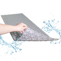 Bath Tub Shower Mat, 38x68, Machine Washable Bathtub Mats with Suction Cups and Drain Holes, Soft on Feet, Shower and Bath Mat