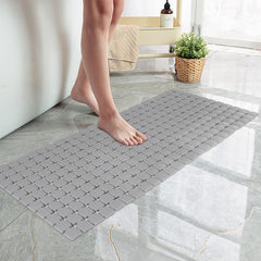 Bath Tub Shower Mat, 38x68, Machine Washable Bathtub Mats with Suction Cups and Drain Holes, Soft on Feet, Shower and Bath Mat