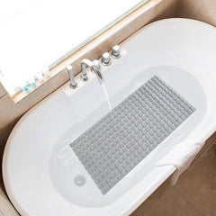 Bath Tub Shower Mat, 38x68, Machine Washable Bathtub Mats with Suction Cups and Drain Holes, Soft on Feet, Shower and Bath Mat