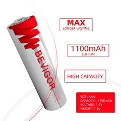 AAA 12Pack  Lithium Batteries, 1.5V 1100mAh Lithium Iron Triple A Batteries
