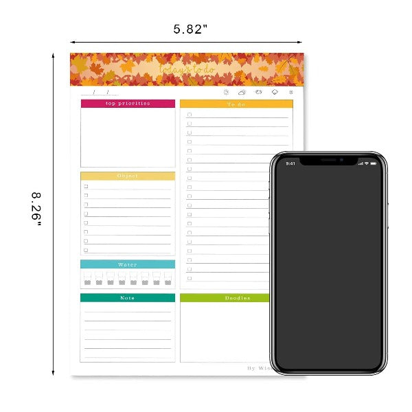 Magnetic Planner Shopping List