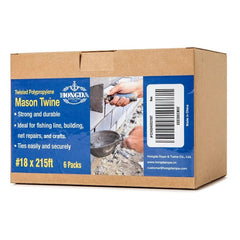 Mason Line 215 Feet #18 Twisted Polypropylene Mason Line String Perfect for Masonry Jobs and The Layout of General Construction