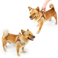 No Pull Dog Harness Adjustable Reflective Breathable Vest Harness Puppy Vest Step-in Dog Vest Soft Mesh Padded