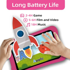 Tablet for Kids, HAOVM 8 inch Toddler Kid Tablet Android 11 Go, 1GB RAM 32GB ROM, Quad Core, Parental Control, Kids Software Pre-Installed,with Proof Case, WiFi, Bluetooth, Learning, Gaming