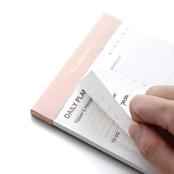 Daily to Do List Notepad