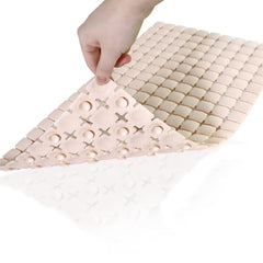 Bath Tub Shower Mat, 38x68, Machine Washable Bathtub Mats with Suction Cups and Drain Holes, Soft on Feet, Shower and Bath Mat