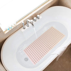 Bath Tub Shower Mat, 38x68, Machine Washable Bathtub Mats with Suction Cups and Drain Holes, Soft on Feet, Shower and Bath Mat