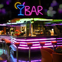 Neon Bar Sign, Bar Neon Sign for Home Bar, Bar Neon Lights Decor