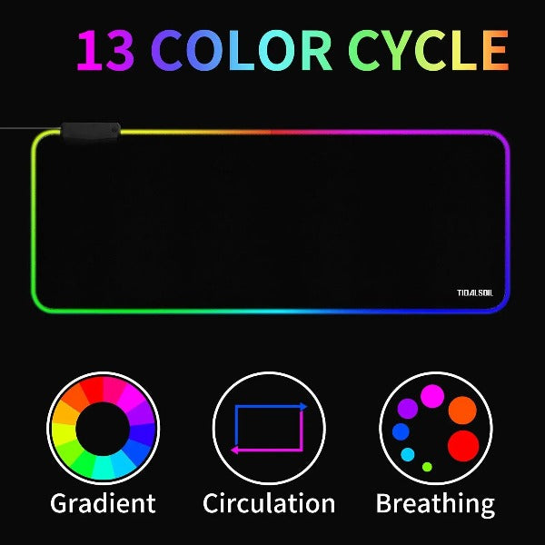 large rgb mouse pad