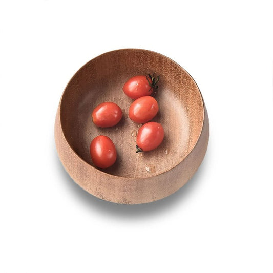 Buy 1 get 1 FREE - Wooden Serving Bowl for Fruits or Salads Wooden Single Bowl