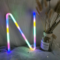 Custom Number and Letters LED Neon Light Signs for Wall Decor