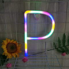 Custom Number and Letters LED Neon Light Signs for Wall Decor